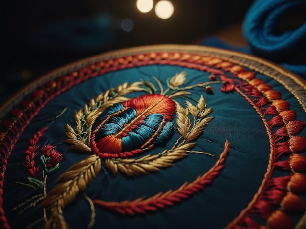 Przykład haftu deluxe